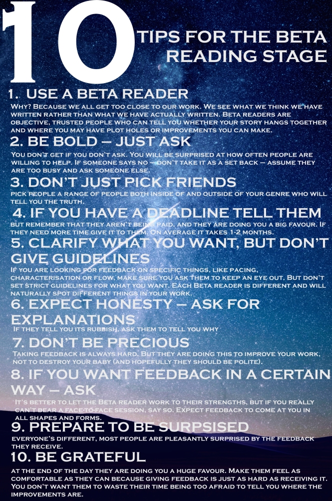 10 Tips for Beta Reading